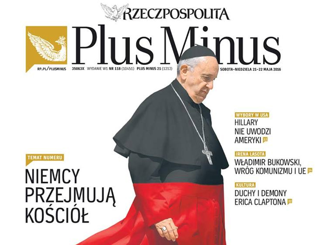 „PlusMinus”, okładka wydania z 21-22 maja 2016 r.