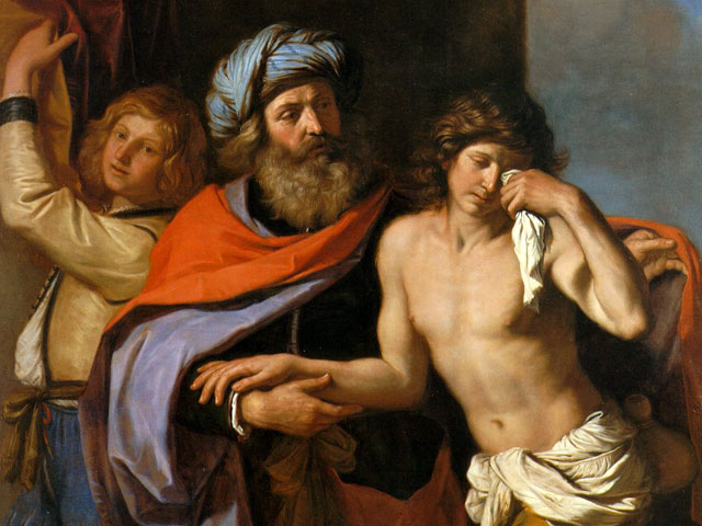 Guercino, „Powrót syna marnotrawnego” (1654-55)