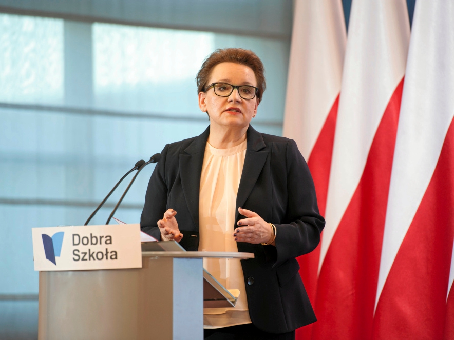 Minister edukacji Anna Zalewska