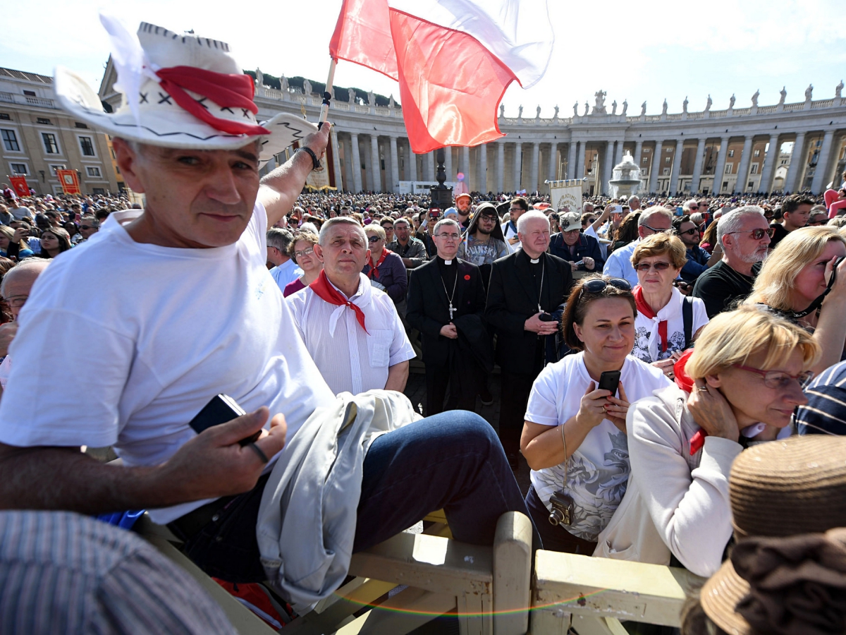 Anioł Pański z papieżem Franciszkiem 23 października 2016 r.
