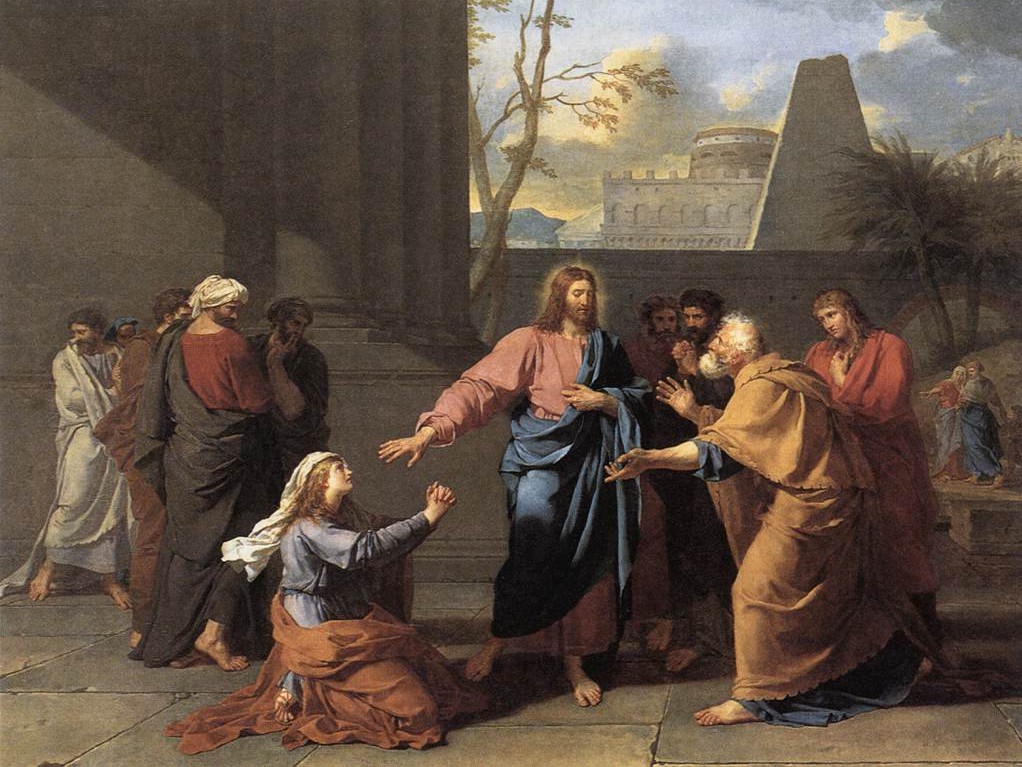 Jean-Germain Drouais, Chrystus i kobieta kananejska