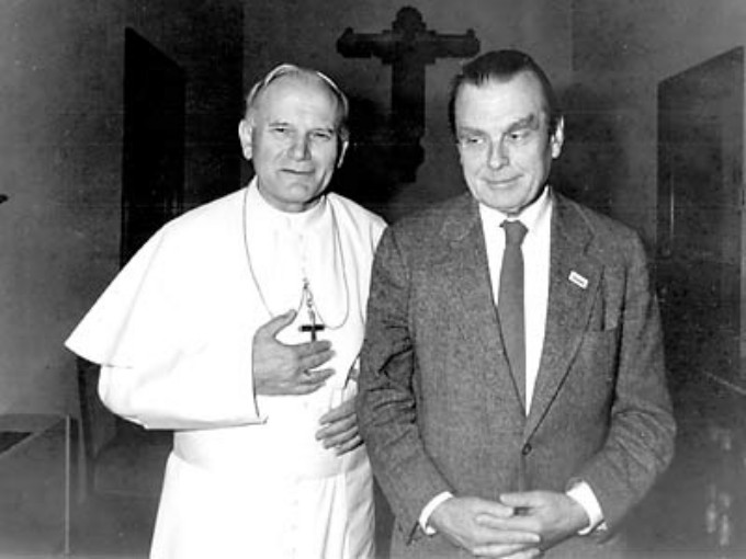 Jan Paweł II i Czesław Miłosz