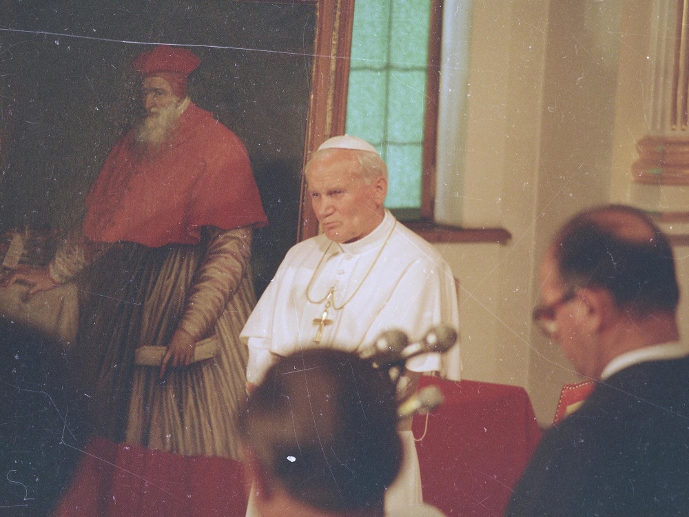 Spotkanie papieża Jana Pawła II z władzami PRL