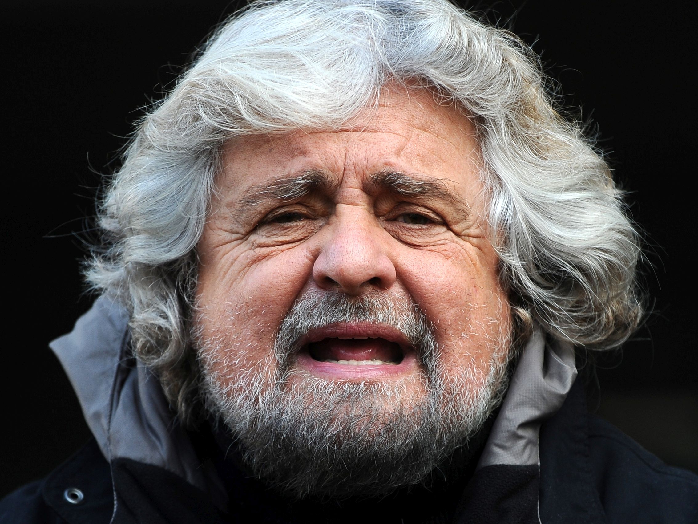 Beppe Grillo, lider Ruchu 5 Gwiazd