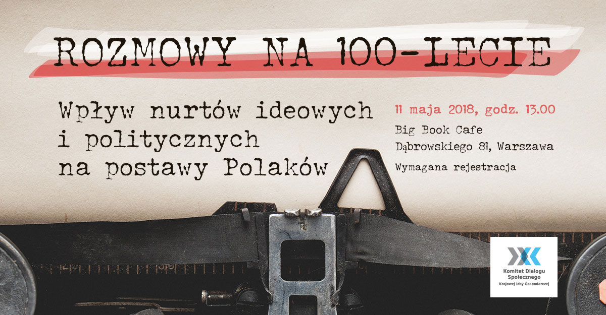 Rozmowy na 100-lecie: Wpływ nurtów ideowych i politycznych na postawy Polaków