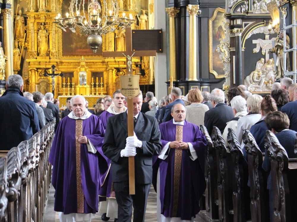 Msza pogrzebowa w intencji Olgi Krzyżanowskiej w Bazylice św. Mikołaja w Gdańsku 30 czerwca 2018 r.