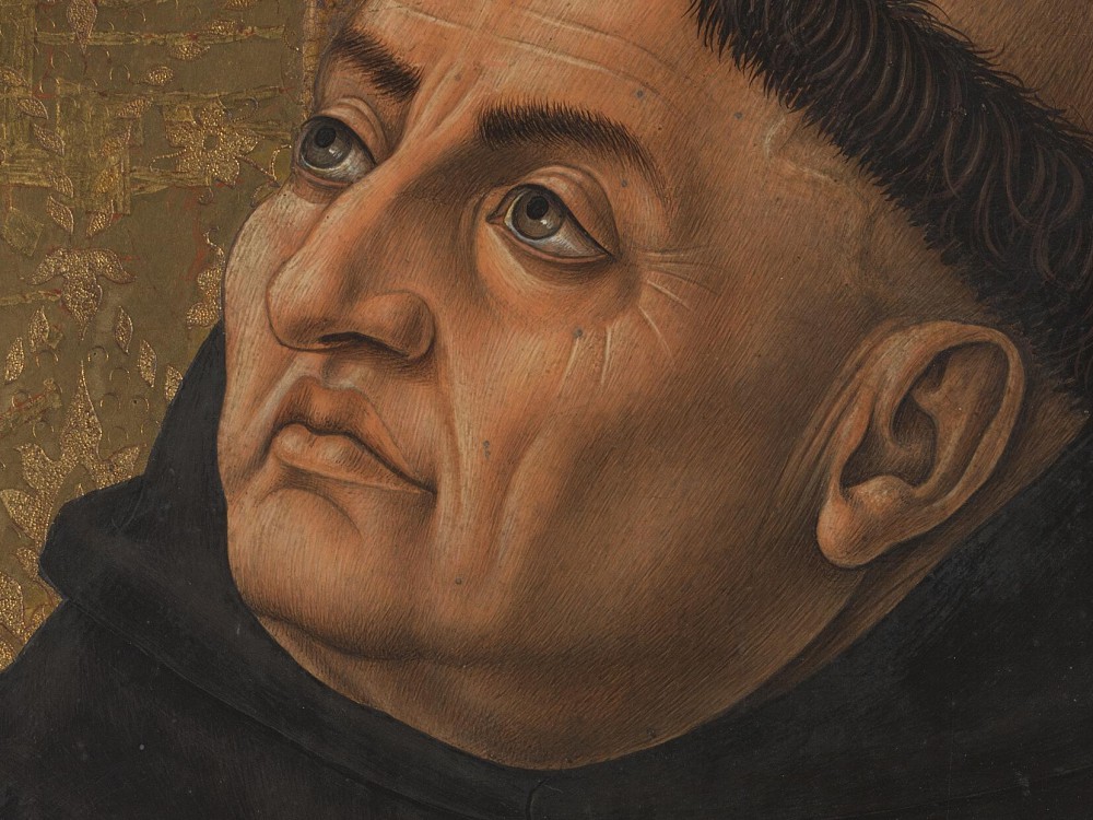 Carlo Crivelli, św. Tomasz z Akwinu (1476)