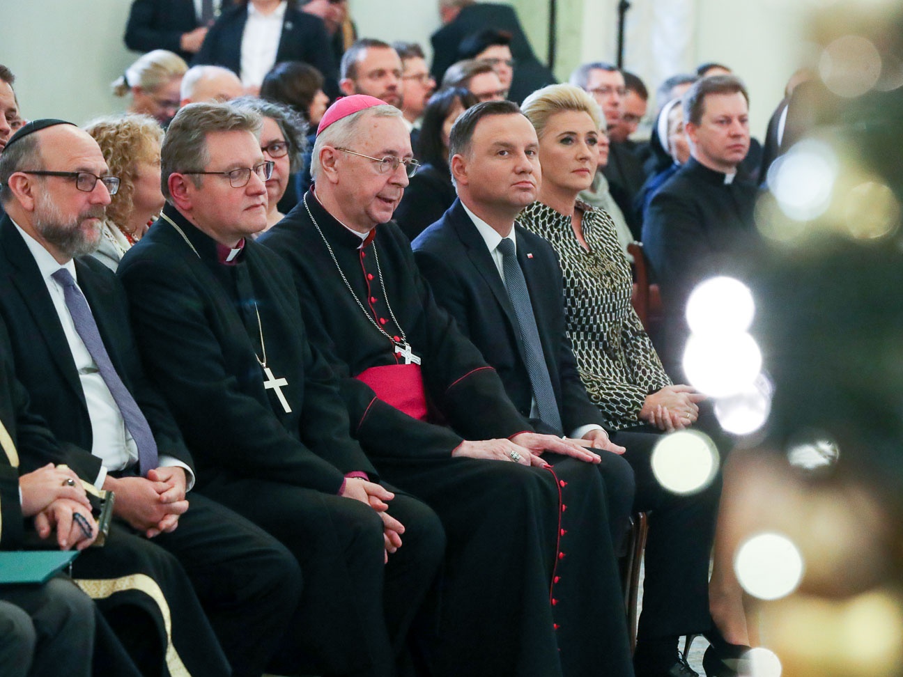 Spotkanie noworoczne pary prezydenckiej z przedstawicielami kościołów i związków wyznaniowych oraz mniejszości narodowych i etnicznych obecnych w Polsce