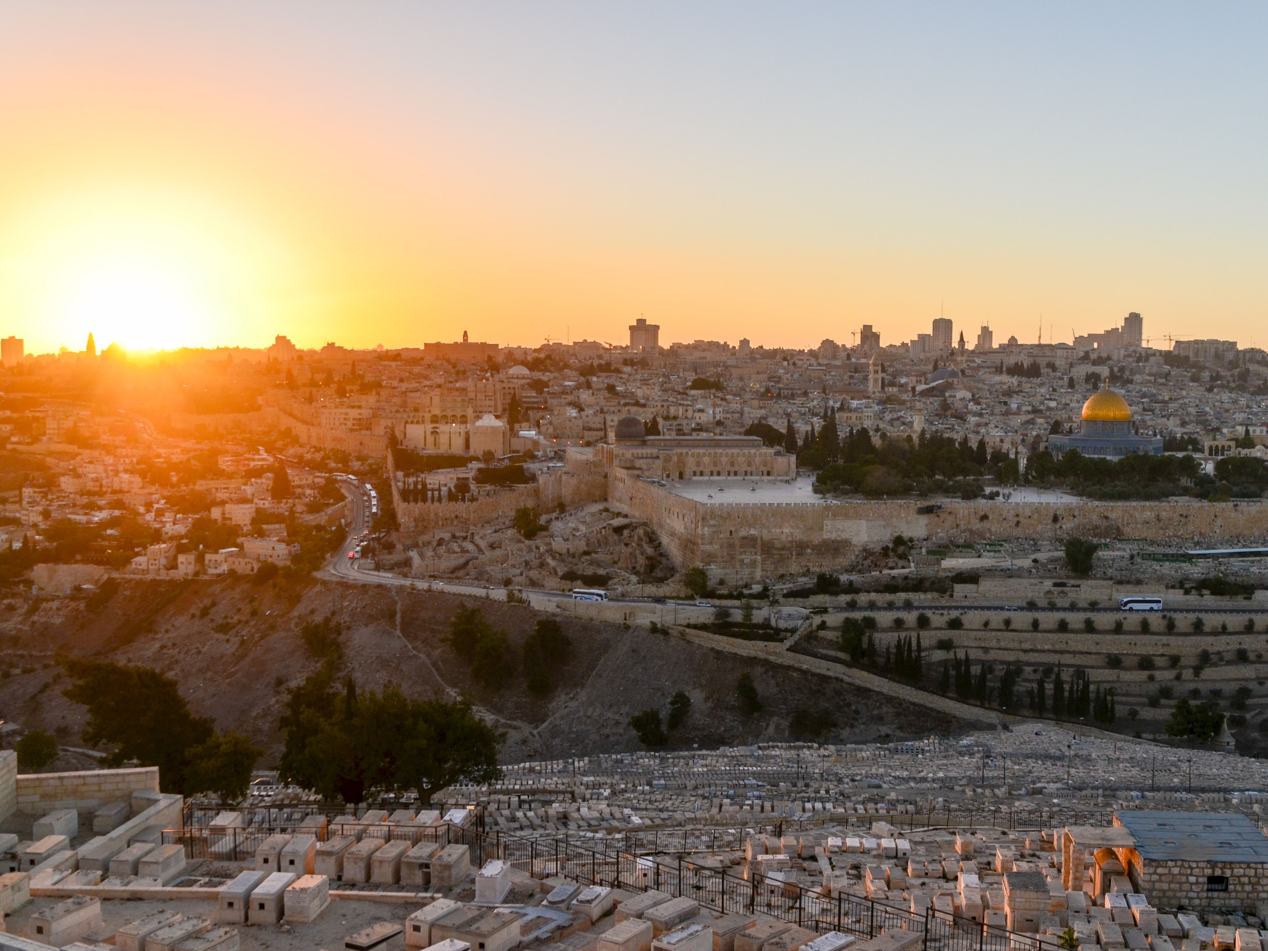 Patrząc na Jerozolimę