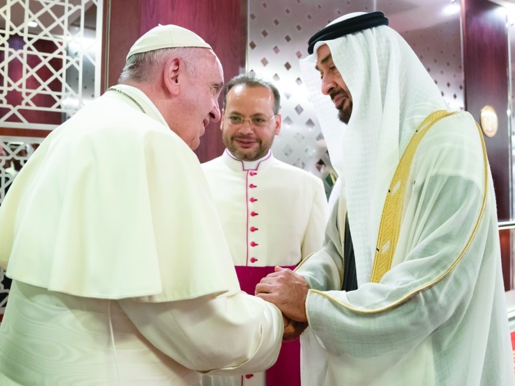 Franciszek w Zjednoczonych Emiratach Arabskich