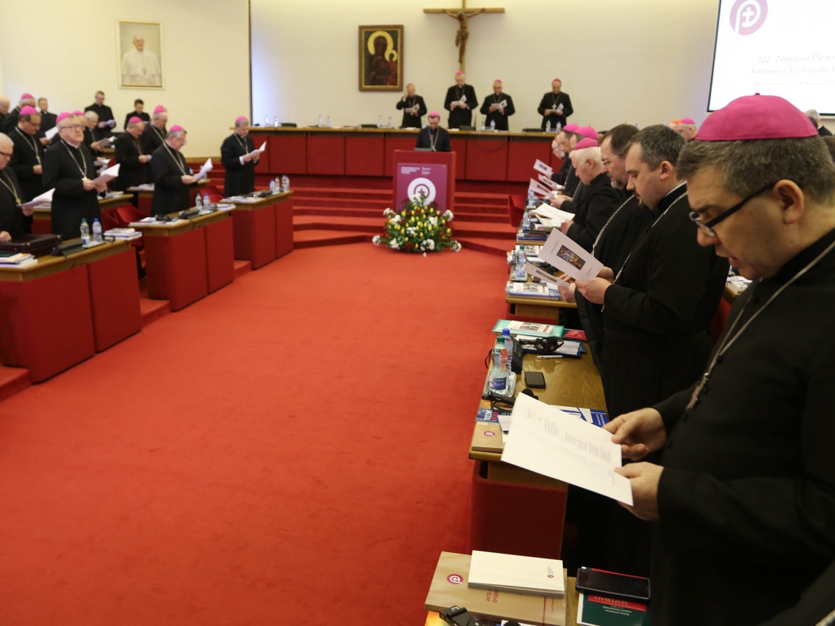 Biskupi podczas 382. zebrania plenarnego KEP 12 marca 2019 r.