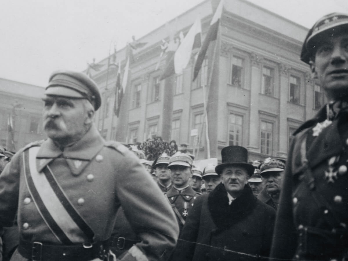 Józef Piłsudski i Józef Beck