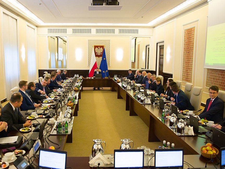 Posiedzenie Rady Ministrów. Warszawa, 21 listopada 2019 r.