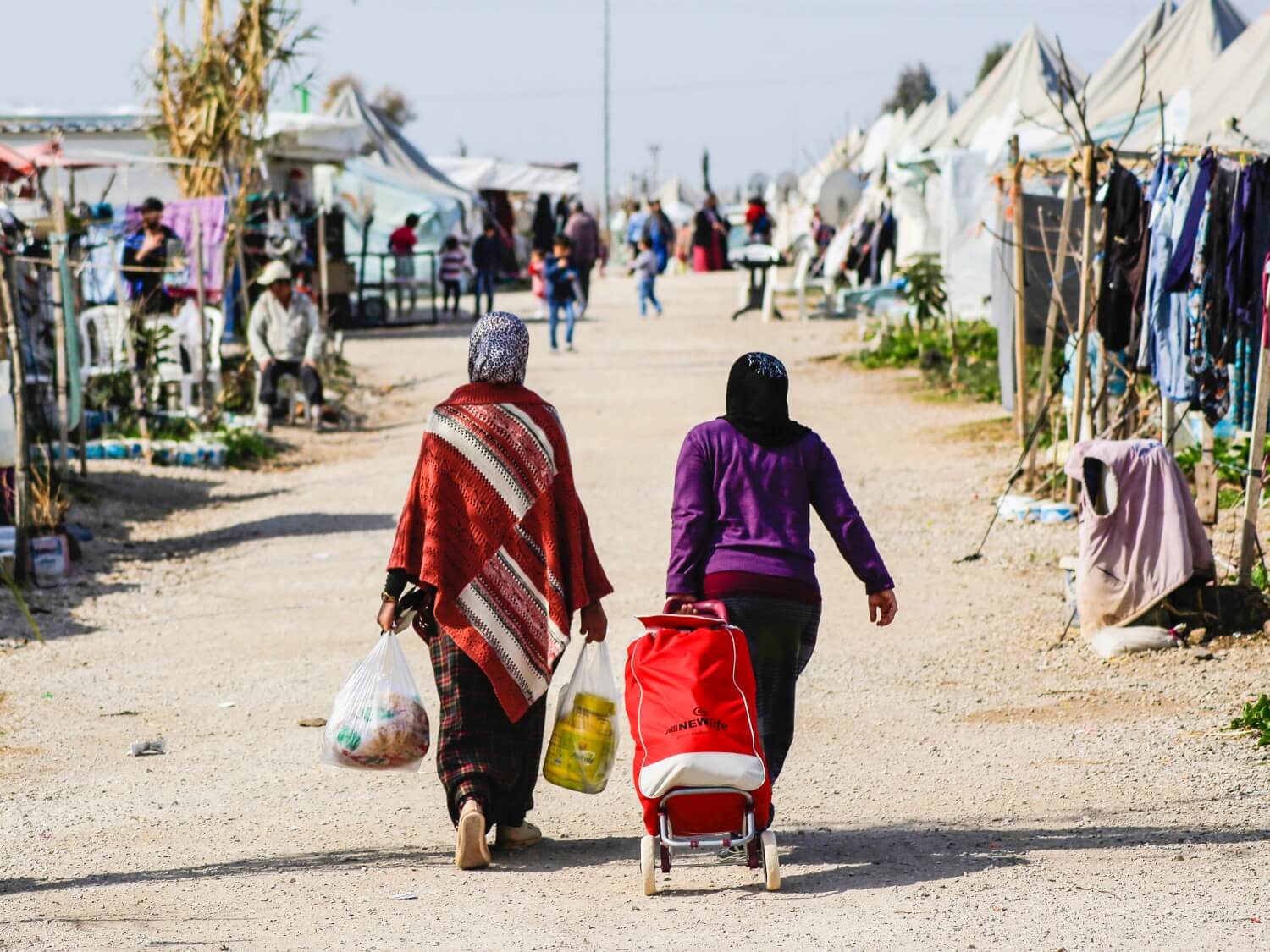 Obóz dla uchodźców w Turcji, 10 lutego 2016 r.