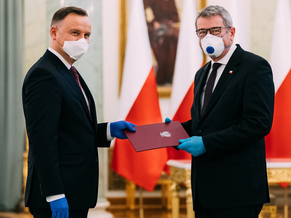 Powołanie Wojciecha Murdzka na stanowisko Ministra Nauki i Szkolnictwa Wyższego 16 kwietnia 2020 r.