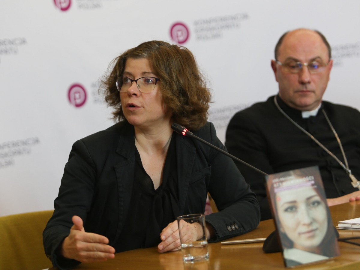 Marta Titaniec i abp Wojciech Polak