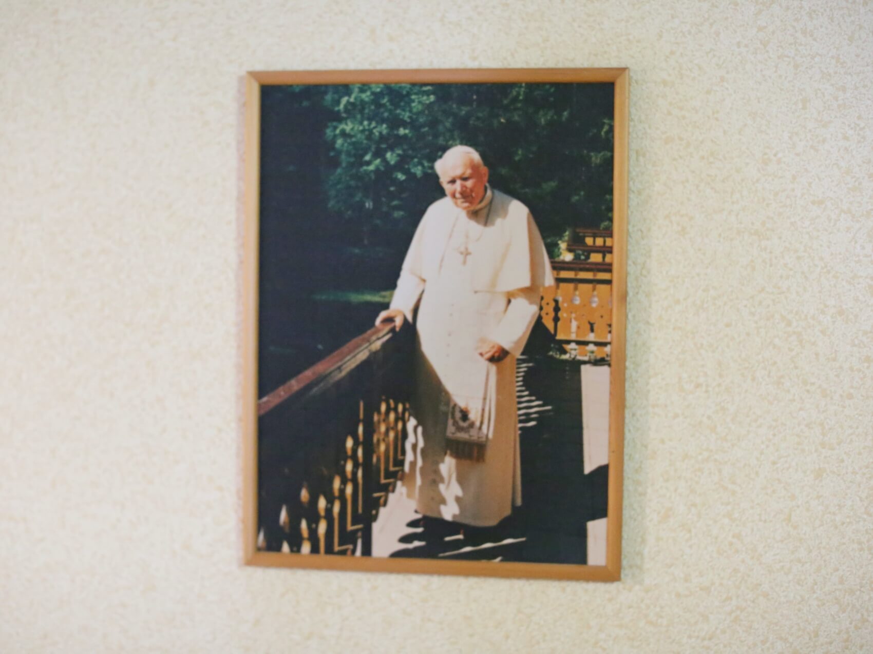 Zdjęcie Jana Pawła II w Księżówce w Zakopanem